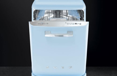 Smeg Retro Babyblauw Vaatwassser